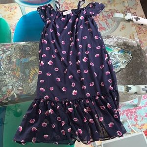NWT Imoga Girls Roselyn Dress Navy Sz.10